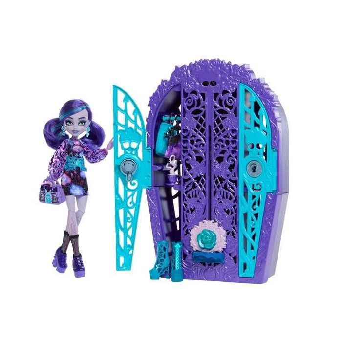 Muñeca monster high twyla con armario. incluye ropa y accesorios. Muñeca monster high twyla con armario. incluye ropa y accesorios.