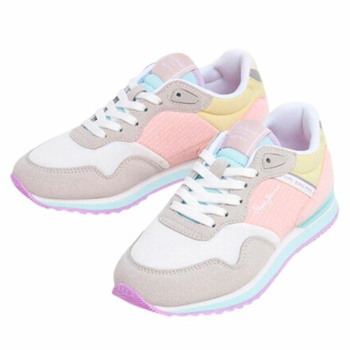 Zapatillas Deportivas Mujer Pepe Jeans Pepe Jeans London Print G Gris claro 2