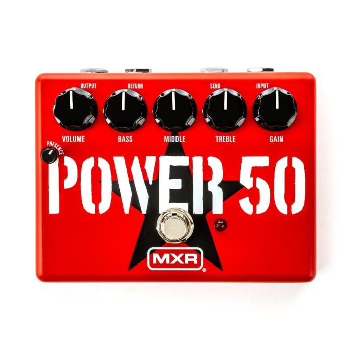 Pedal Mxr® Tom Morello Power 50 Overdrive 6 Pedal Mxr® Tom Morello Power 50 Overdrive 6