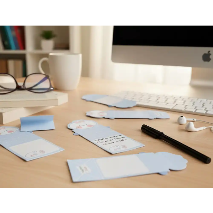 Imaginovo Bloc Notas Adhesivas con Mensaje Trasero Perro 20 Hojas 85x164 mm 5