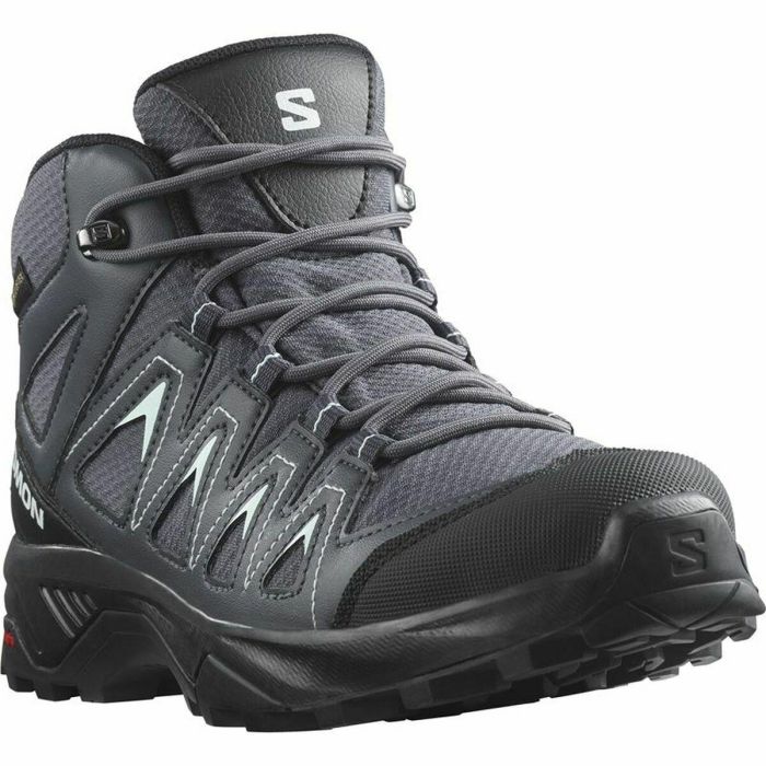 Botas de Montaña Salomon X Braze Mid Gore-Tex Mujer Negro 4