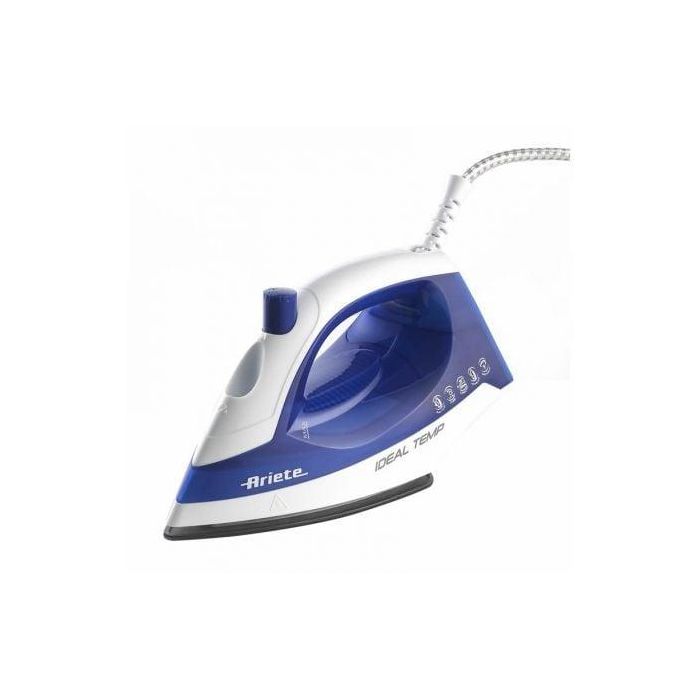 PLANCHA DE VAPOR COMPACTA ARIETE 6244 - 1000W - VAPOR CONTINUO 15G/MIN - VAPOR VERTICAL - DEPOSITO 130ML - SUELA ANTIADHERENTE 0 PLANCHA DE VAPOR COMPACTA ARIETE 6244 - 1000W - VAPOR CONTINUO 15G/MIN - VAPOR VERTICAL - DEPOSITO 130ML - SUELA ANTIADHERENTE 0
