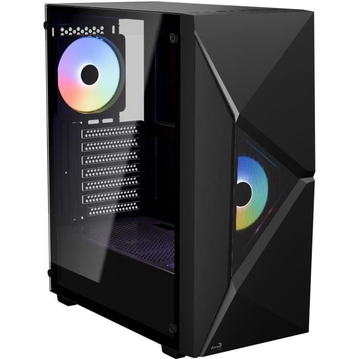 Caja de PC - AEROCOOL - Player G v1 (Negro) - Torre media - Formato ATX - Sin fuente de alimentación Caja de PC - AEROCOOL - Player G v1 (Negro) - Torre media - Formato ATX - Sin fuente de alimentación