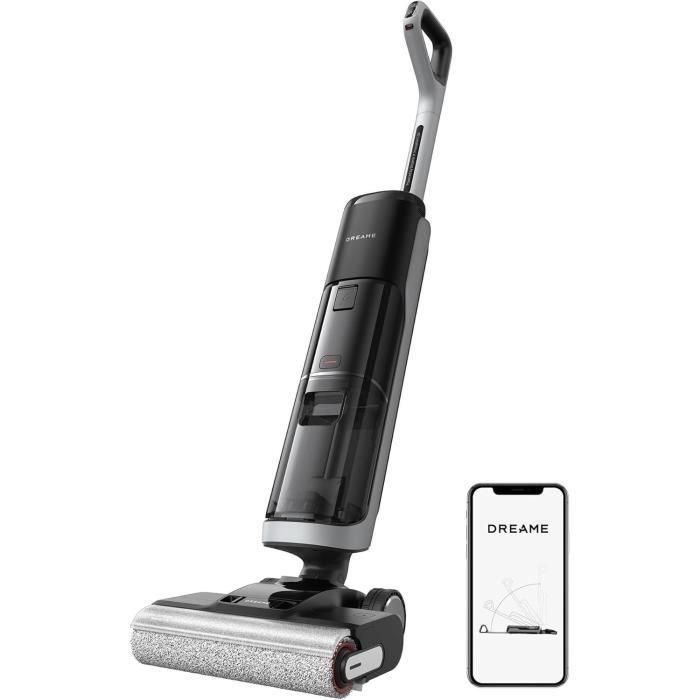 Dreame DRE6976233677347 Aspiradora en seco y húmedo H14 Pro con Diseño 180°, Limpieza cepillo 60°C, Secado 5 min y 18 kPa Dreame DRE6976233677347 Aspiradora en seco y húmedo H14 Pro con Diseño 180°, Limpieza cepillo 60°C, Secado 5 min y 18 kPa