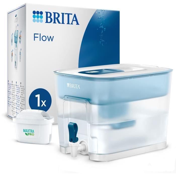 Depósito filtrante flow azul 1f maxtra pro 8,2 l 1051126 brita Depósito filtrante flow azul 1f maxtra pro 8,2 l 1051126 brita