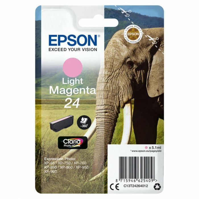 Cartucho de Tinta Original Epson 235M119 Magenta Claro