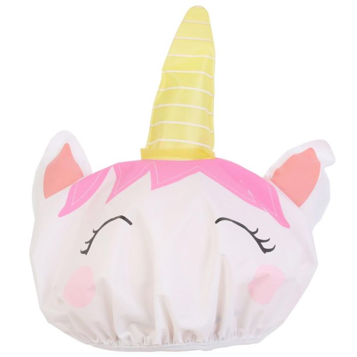 Tom et Zoe Gorro de Baño Animales Niños Gato Flamenco Unicornio Tiburón Talla Única D.26 Cm 4