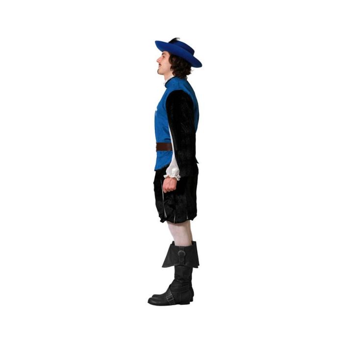 Disfraz Mosquetero Azul Hombre Adulto M-L 1 Disfraz Mosquetero Azul Hombre Adulto M-L 1