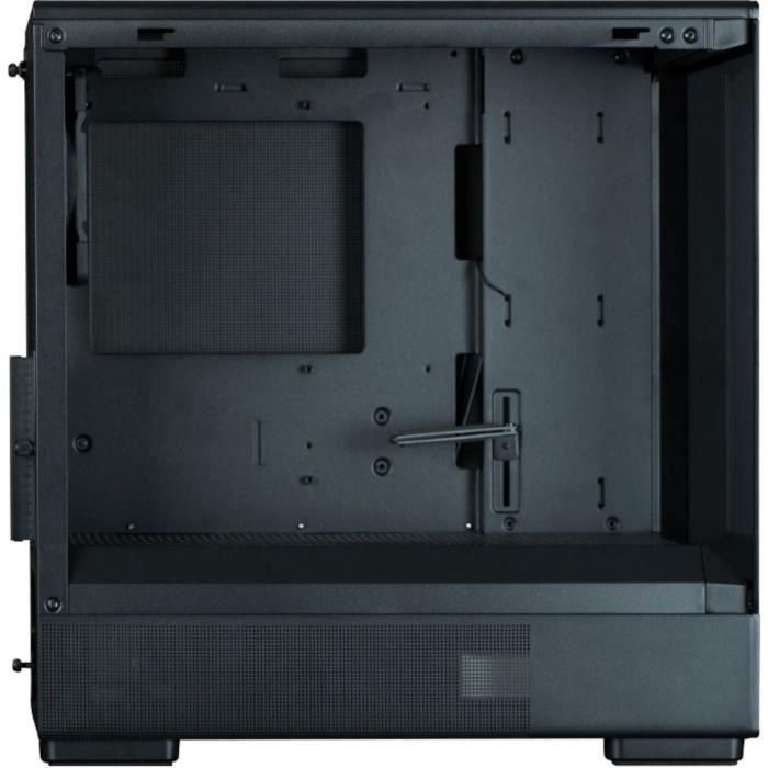 Caja de PC Mini Tower sin fuente de alimentación - ZALMAN P10 (Negro) - Micro ATX/Mini-ITX - 1x120mm A-RGB - USB-C/3.0/HD Audio - Vidrio templado 3