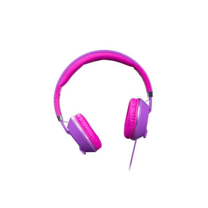 AURICULARES DIADEMA HIDITEC COOL KIDS PURPLE - ALTAVOCES 40MM - 92DB - MICRÓFONO INTEGRADO EN CABLE - CONECTOR 3.5MM - PLEGABLES 2