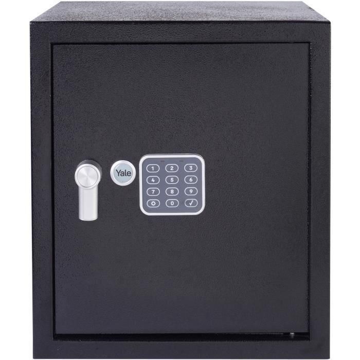 Caja Fuerte con Cerradura Electrónica Yale Negro 40 L 39 x 35 x 36 cm Acero Inoxidable 0 Caja Fuerte con Cerradura Electrónica Yale Negro 40 L 39 x 35 x 36 cm Acero Inoxidable 0