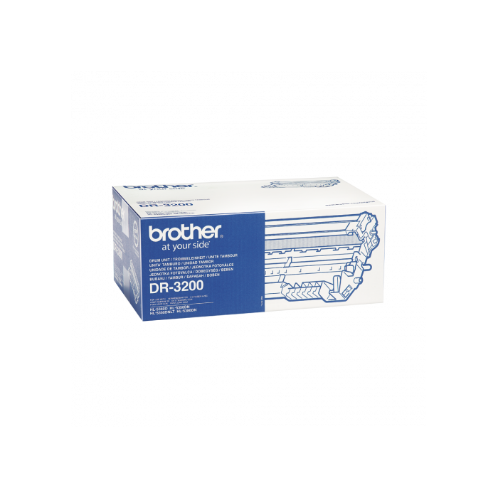 Brother DR-3200 Tambor de Impresora Original, Compatible con HL-5340D, HL-5350DN, DCP-8070D, Producción 25000 páginas