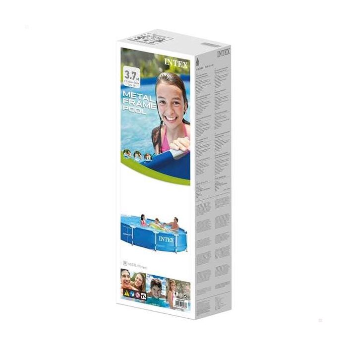 Piscina redonda desmontable metal frame (capacidad 6503 litros) (+6 años) 366x76cm 4 Piscina redonda desmontable metal frame (capacidad 6503 litros) (+6 años) 366x76cm 4