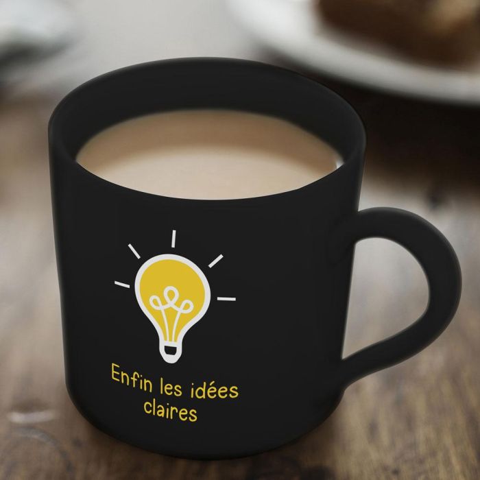 The Concept Factory Mug Cambio Color Con Calor Wifi, Bombilla, Pila 4