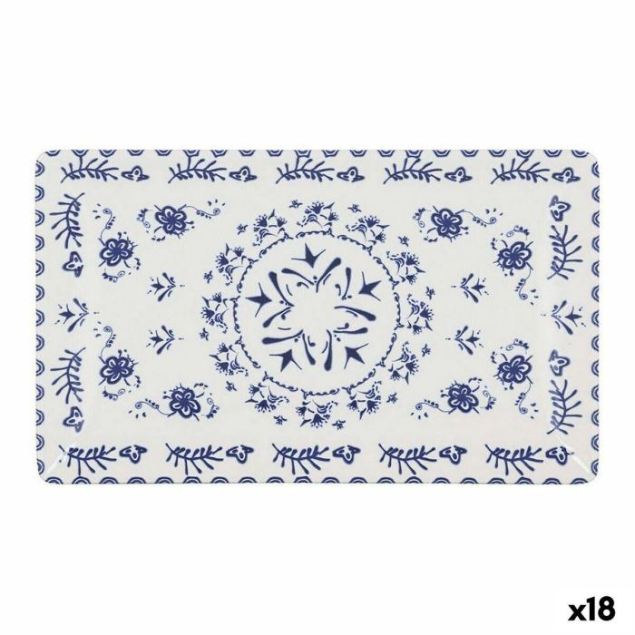 Fuente de Cocina La Mediterránea Blur Rectangular 25 x 15 x 2 cm (18 Unidades) Fuente de Cocina La Mediterránea Blur Rectangular 25 x 15 x 2 cm (18 Unidades)