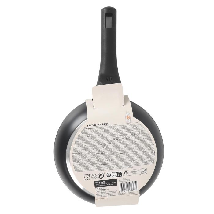 Sartén Masterchef 20 cm aluminio forjado 2.5 mm (6 Unidades) 3 Sartén Masterchef 20 cm aluminio forjado 2.5 mm (6 Unidades) 3