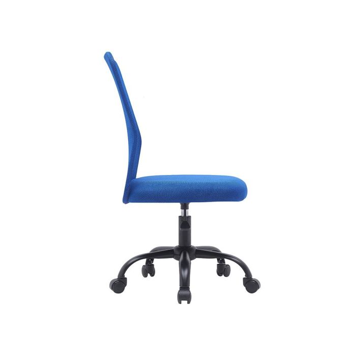 Silla Q-Connect Oficina Parma Malla Sin Reposabrazos Alt Max 990 Anc 480 Prof 590 Color Azul 2