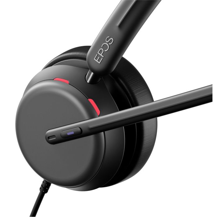 EPOS Auriculares Impact 860T Diadema Oficina/Centro de llamadas Alámbrico Negro 179g Micrófono Cancelación Ruido 20Hz-20kHz Conexión USB 1