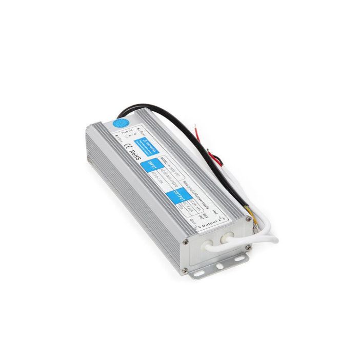 Transformador Fuente Alimentación LED 24VDC 150W 6.25A Regulada Electrónicamente IP67 para Exterior, Resistente Agua y Polvo 1
