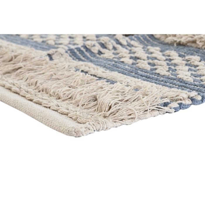 Alfombra Boho DKD Home Decor Azul Blanco 160 x 2 x 230 cm 2