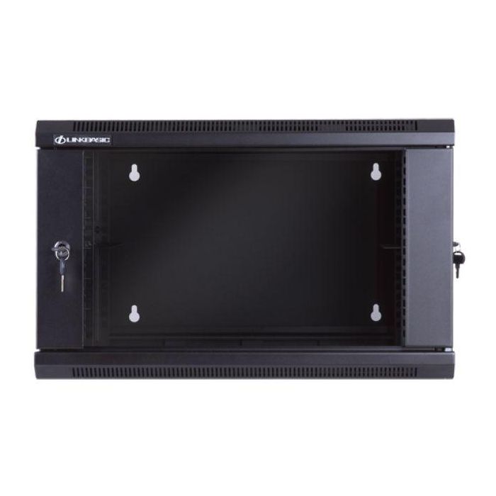 MicroConnect Armario mural de 19" 6HU Fondo 550mm. Doble cuerpo 2