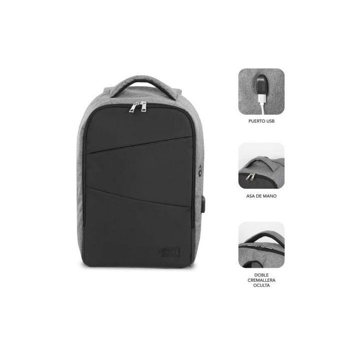 Mochila Antirrobo Secure V2 Ap Antitheft Backpack 16" Black 1 Mochila Antirrobo Secure V2 Ap Antitheft Backpack 16" Black 1