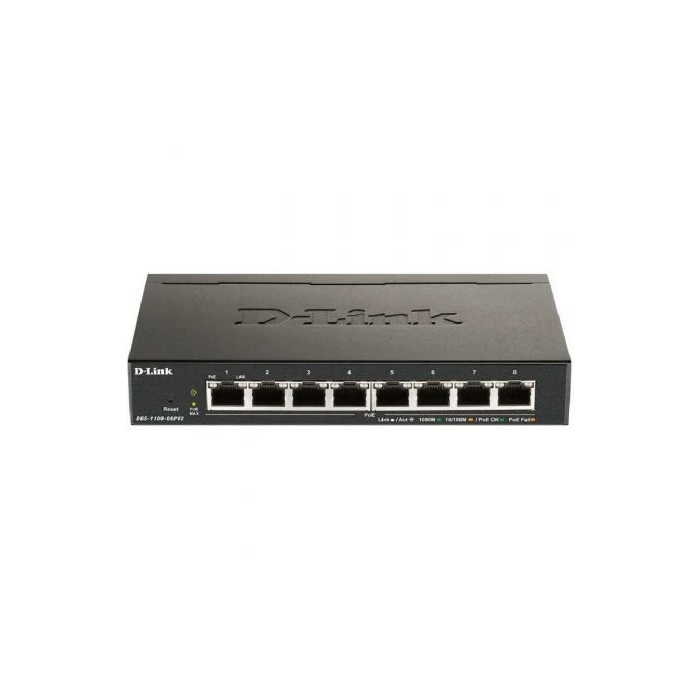 D-Link 8-Port PoE Gigabit Smart Managed Switch 0 D-Link 8-Port PoE Gigabit Smart Managed Switch 0