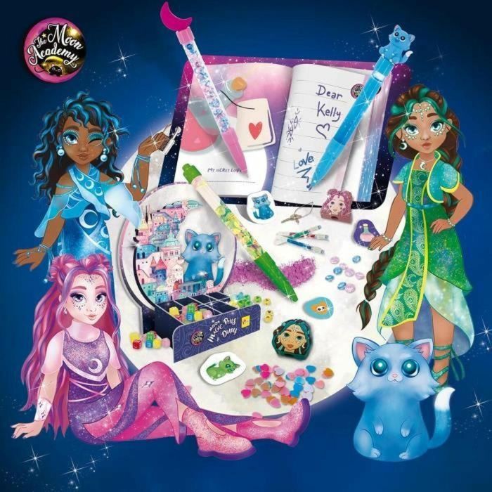 THE MOON ACADEMY LIS8008324110612 - Bolígrafos y Diario Mágicos - Kit Creativo con Bolígrafos Personalizados 4 THE MOON ACADEMY LIS8008324110612 - Bolígrafos y Diario Mágicos - Kit Creativo con Bolígrafos Personalizados 4
