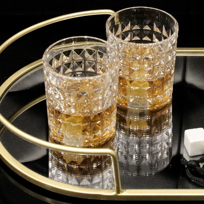 Home Deco Factory Juego De 4 Vasos Whisky Colección Cocktail 6