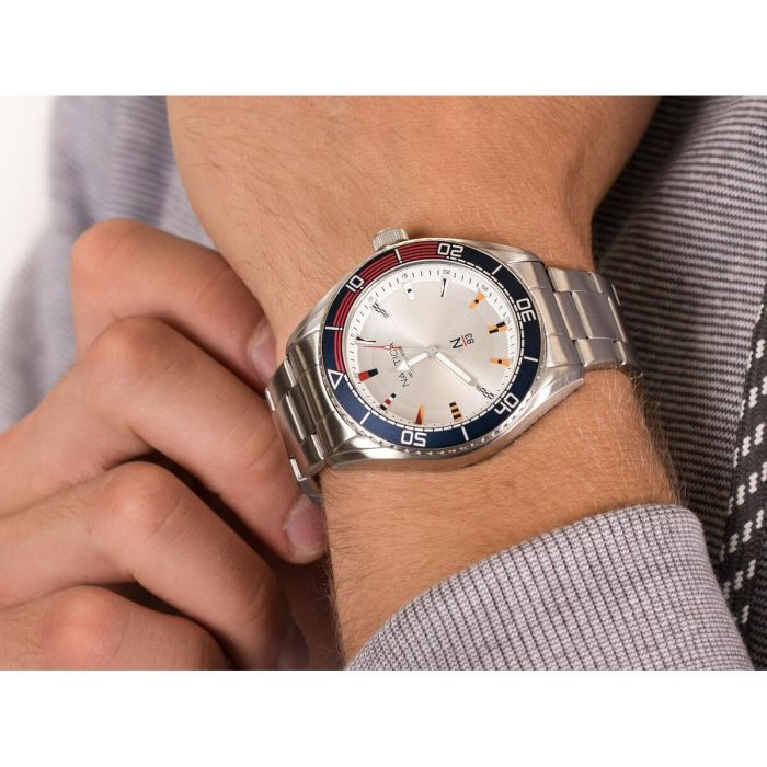 Reloj Hombre Nautica NAPFWS005 Plateado (Ø 44 mm) 1 Reloj Hombre Nautica NAPFWS005 Plateado (Ø 44 mm) 1