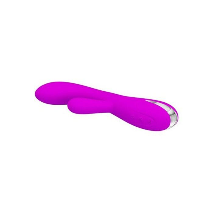 Vibrador Doble Estimulación Pretty Love Wilbur Rosa (11 cm) 2