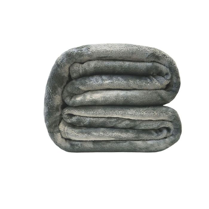 Toison D'Or Manta Microfibra de Poliéster Suave Ligera 220x240 cm Gris 280 gr/m² 2 Toison D'Or Manta Microfibra de Poliéster Suave Ligera 220x240 cm Gris 280 gr/m² 2