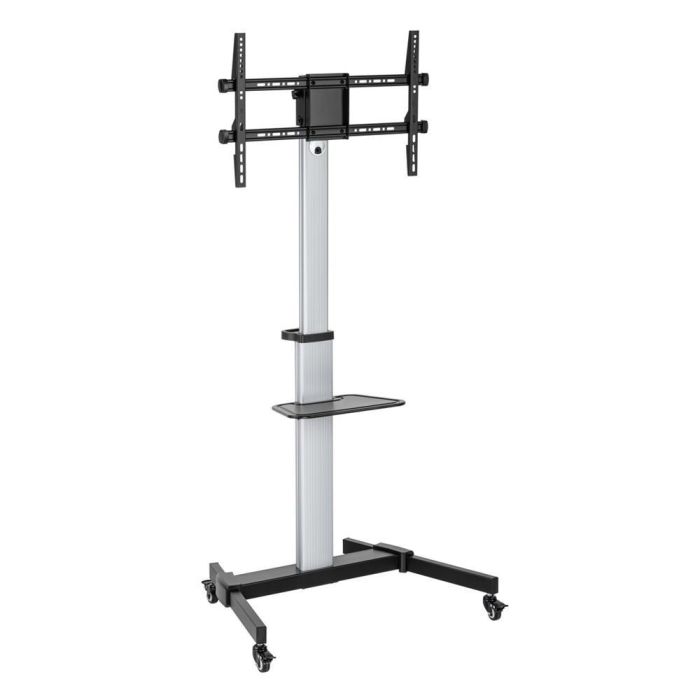 Ewent EW1583 Soporte de Suelo para TV 37"-86" con Ruedas | VESA 600x400, 50kg, Rotación 90°, Inclinación, Ajuste Altura 0 Ewent EW1583 Soporte de Suelo para TV 37"-86" con Ruedas | VESA 600x400, 50kg, Rotación 90°, Inclinación, Ajuste Altura 0