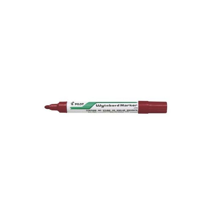 Marcador Pizarra Pilot Wbma-Tm Conico Rojo (Set de 6)