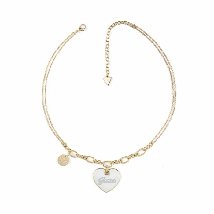 Colgante Mujer Guess JUBN05148JWYGWHT-U 22 cm Dorado