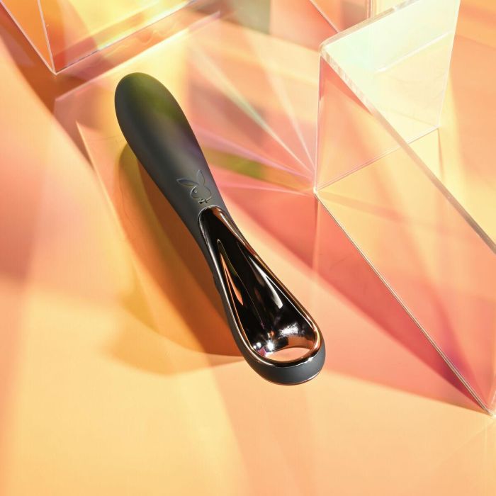 Vibrador Playboy Negro 13 Vibrador Playboy Negro 13