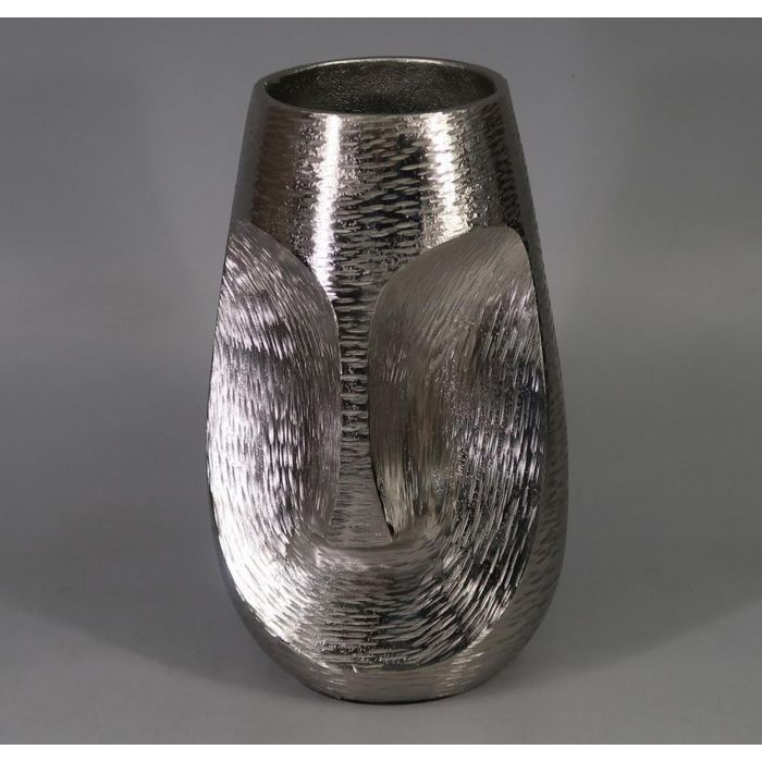 Jarron Moderno DKD Home Decor Plateado 19 x 31 x 19 cm