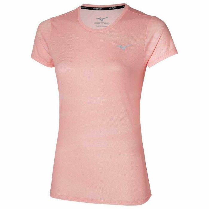 Camiseta de Manga Corta Mujer Mizuno Rosa