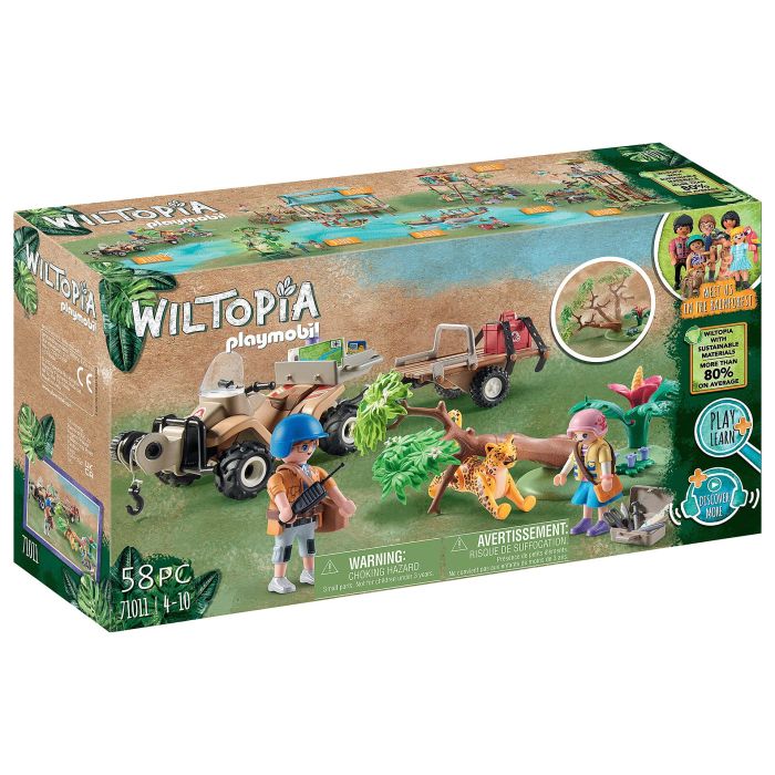 Playmobil Wiltopia Quad Rescate Animales 0 Playmobil Wiltopia Quad Rescate Animales 0