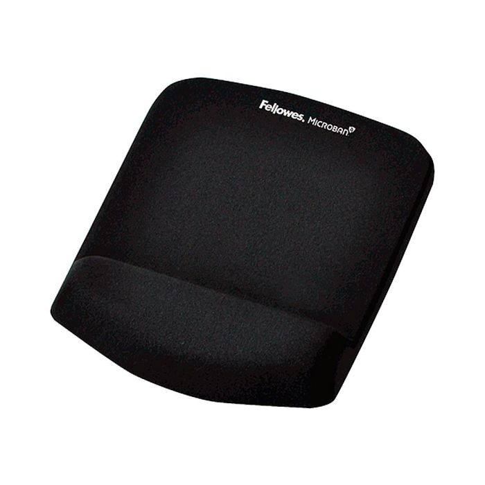 Fellowes Alfombrilla Con Reposamuñecas Negro De Gel Y Espuma De Alta Densidad -Protección Antibacterias 1