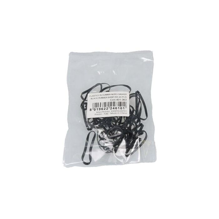 Xanitalia Pro Rubber Band Big Negro Grande 40 Piezas