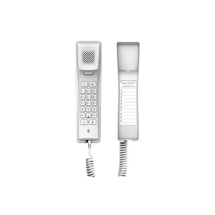 Fanvil H2U-W Teléfono IP Inalámbrico con 2 Líneas y PoE, Blanco para Escritorio/Pared 1