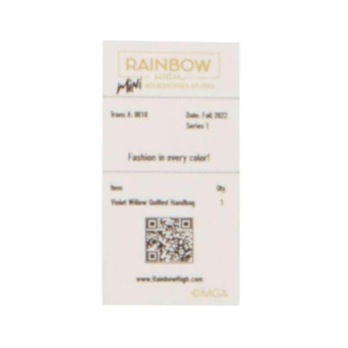 Rainbow High Bolsos de Moda con Accesorios y Modelos Surtidos 27