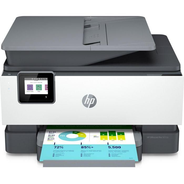 HP 9010e OfficeJet Pro All-in-One Impresora, Imprime, Copia, Escanea, Fax, WiFi, Doble Cara Automática, 22ppm, A4, HP+ 10 HP 9010e OfficeJet Pro All-in-One Impresora, Imprime, Copia, Escanea, Fax, WiFi, Doble Cara Automática, 22ppm, A4, HP+ 10