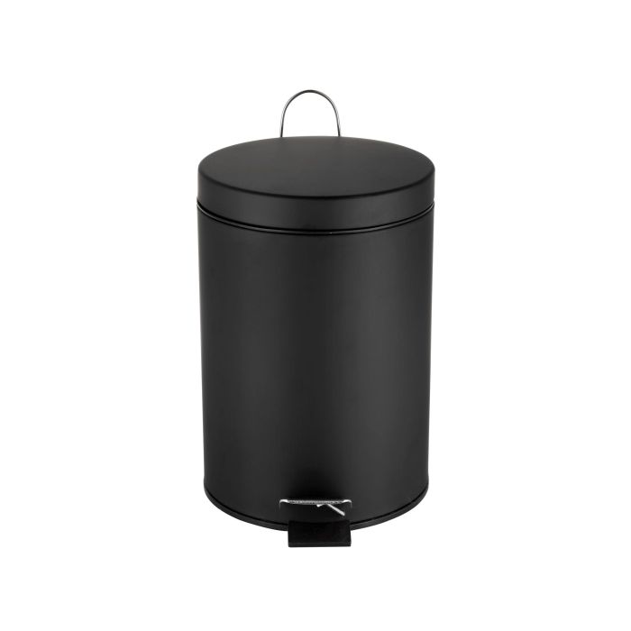 Confortime Cubo Basura Metal con Pedal 3 Litros Negro 5