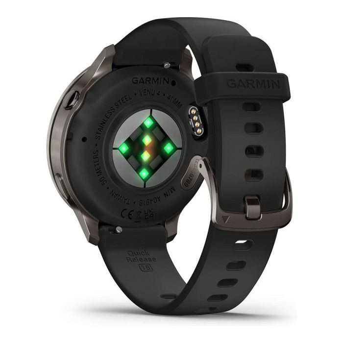 Garmin Venu 4 41mm Reloj Inteligente con Correa de Silicona Negra 4