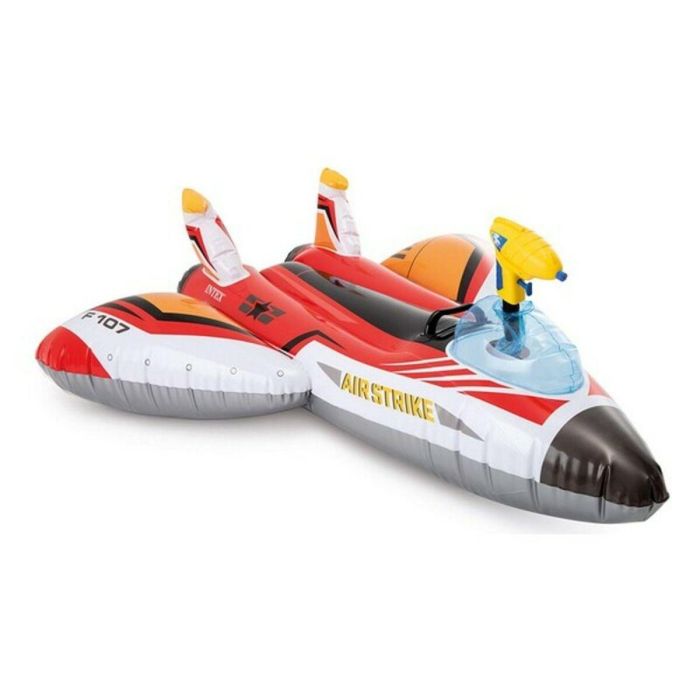 Figura hinchable avion con lanzador de agua 117x117 cm. (+ 3 años) - modelos surtidos 6