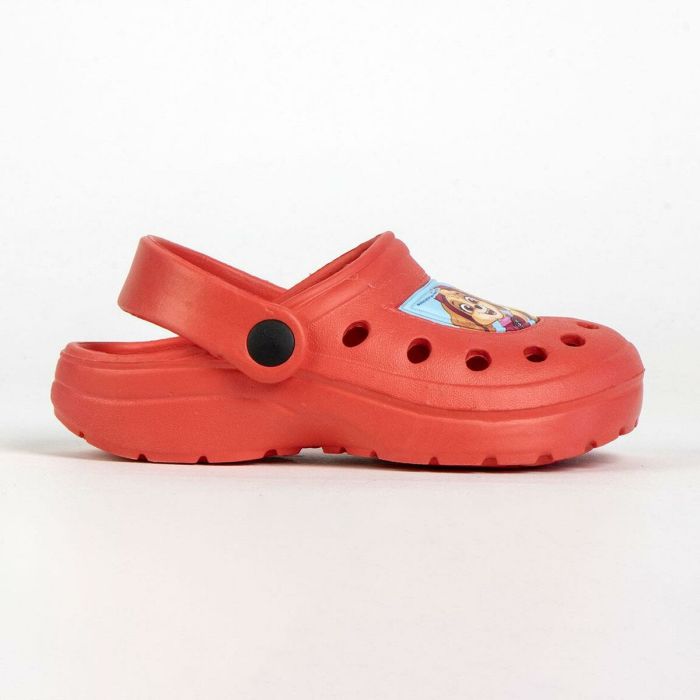 Zuecos de Playa The Paw Patrol Rojo 26-27 5 Zuecos de Playa The Paw Patrol Rojo 26-27 5