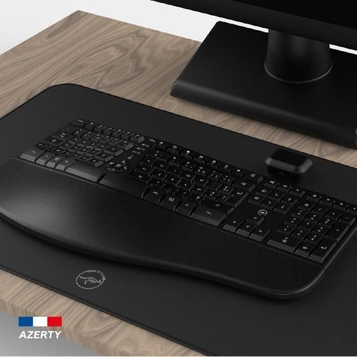 Teclado inalámbrico - Ergonómico - MOBILITY LAB - K30W - AZERTY - Multiconexiones - Negro 4