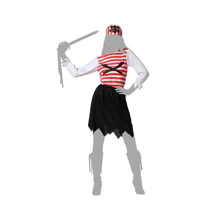 Disfraz Pirata Bucanera Mujer Adulto XL 4 Disfraz Pirata Bucanera Mujer Adulto XL 4